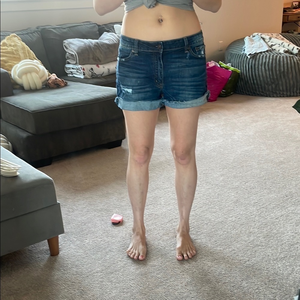 Just USA Dark Blue Jean Shorts